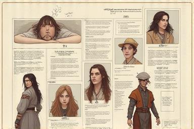 Image featuring storyboarding or narrative design concepts